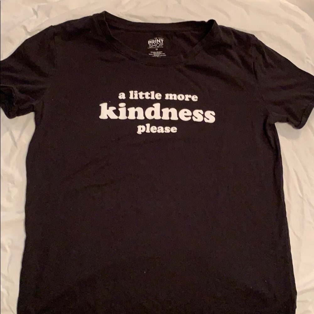 Black girls shirt size medium